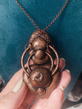 ‘Heart of Moss Agate’ pendant