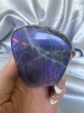 Purple & Pink Labradorite Standing Freeform