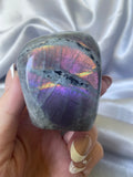 Purple & Pink Labradorite Standing Freeform