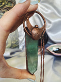 ‘Green Goddess’ Fluorite Ritual pendant