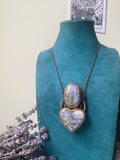 ‘Heart of Moss Agate’ pendant