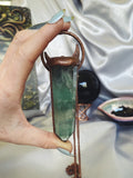 ‘Green Goddess’ Fluorite Ritual pendant